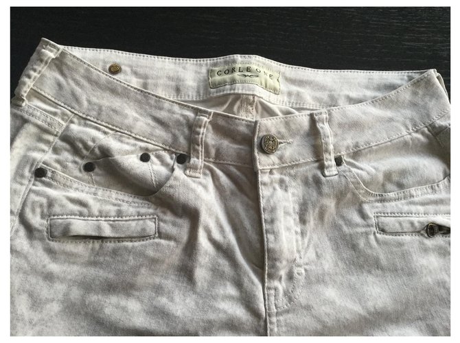 Corleone Pantalones Blanco roto - vista 2
