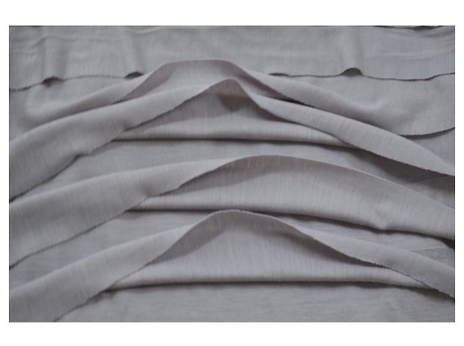 Céline Graues Vicose & Cashmere Top T-Shirt Größe S SMALL - Ansicht 3