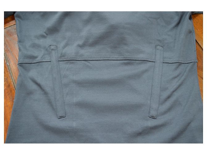 Céline Camiseta de algodón gris oscuro, talla S SMALL Gris antracita - vista 10
