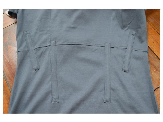 Céline Camiseta de algodón gris oscuro, talla S SMALL Gris antracita - vista 11