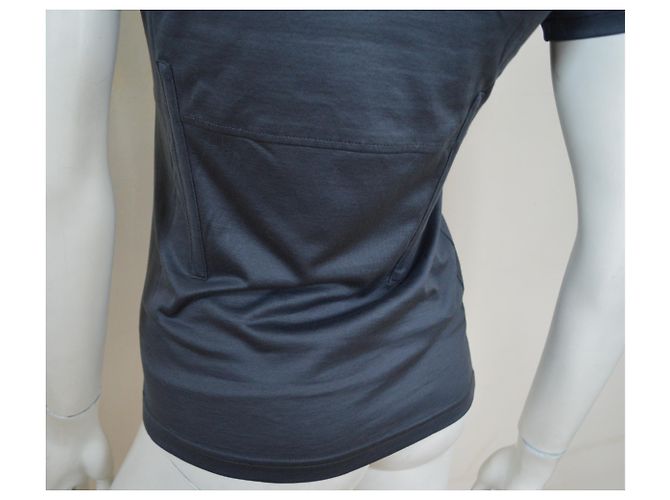 Céline Camiseta de algodón gris oscuro, talla S SMALL Gris antracita - vista 9