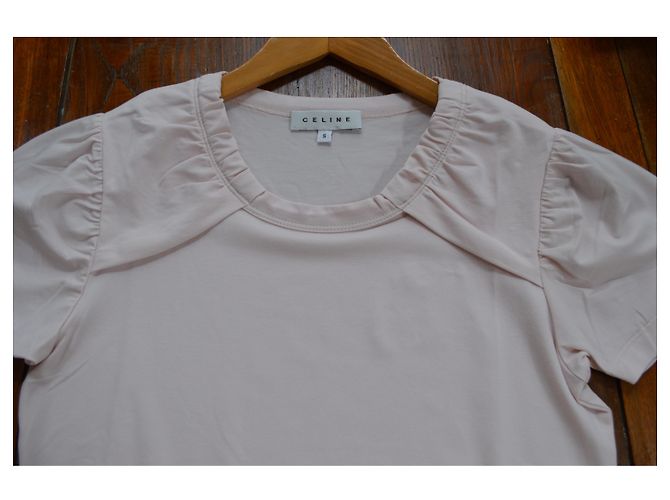Camiseta Céline Powder Pink Top tamaño S SMALL Rosa - vista 8