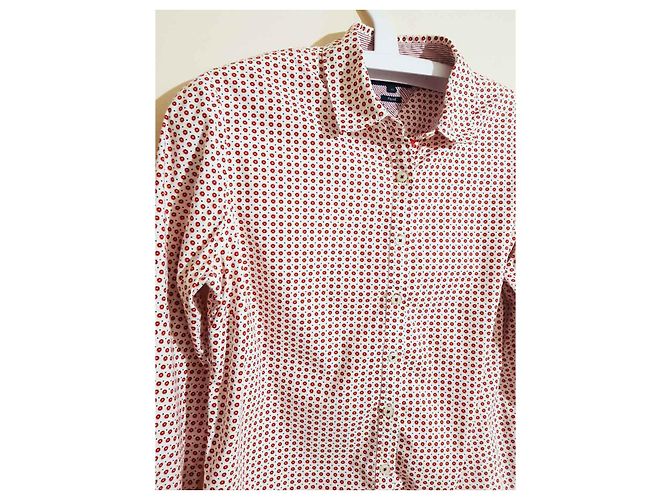 Camisa Tommy Hilfiger de algodón mujer L Multicolor - vista 4