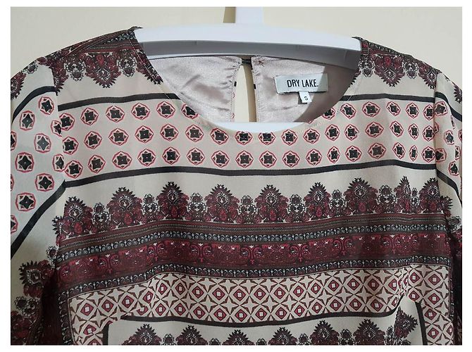 Autre Marque Dry Lake Kleid Mehrfarbig aus Polyester Mehrfarben - Ansicht 4