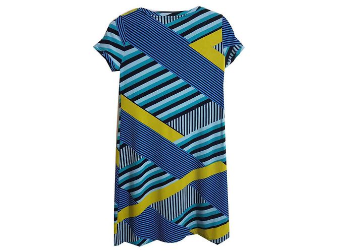 Abito Calvin Klein multicolore in poliestere M - vista 2