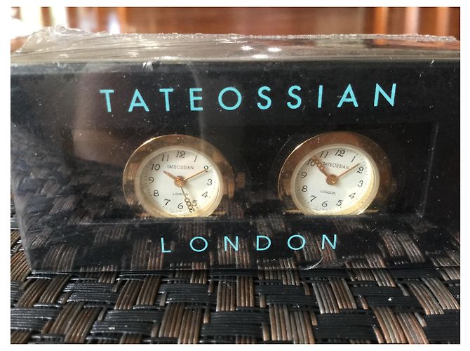 Autre Marque Tateossian Arabic Rd Watch Cufflinks Gold-plated Golden - view 4