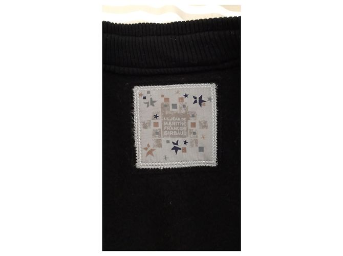 Chaqueta Marithé et François Girbaud de lana hervida negra Negro - vista 4