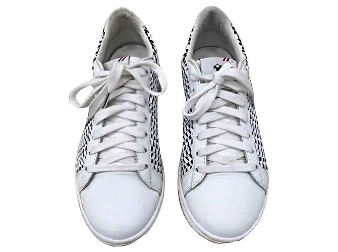 Le coq sportif scarpe da ginnastica Nero Bianco - vista 2