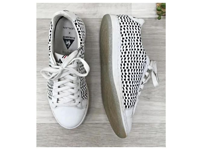 Le coq sportif scarpe da ginnastica Nero Bianco - vista 3