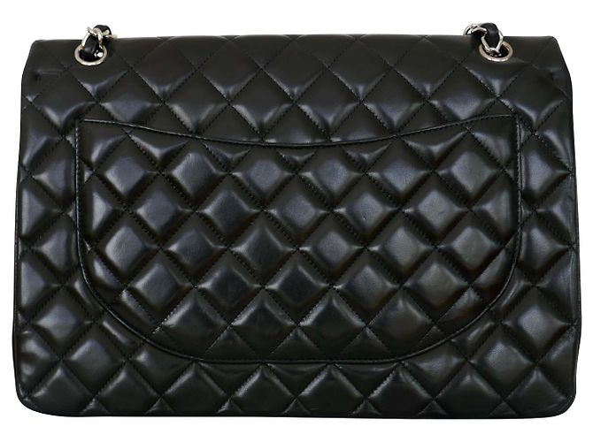 Timeless borsa chanel senza tempo jumbo nero - vista 2