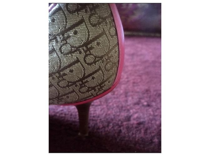 Décolleté Christian Dior in pelle fucsia 38 - vista 4