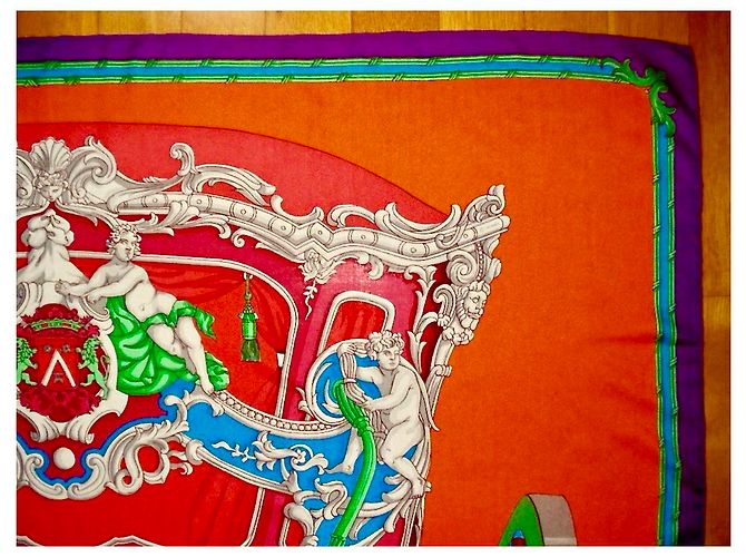 Hermès Grand Coach für einen Botschafter Mehrfarben - Ansicht 3