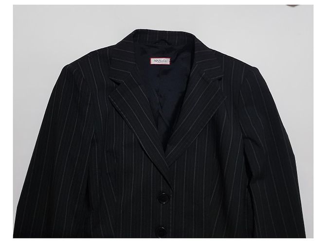 Blazer a righe Max & Co Blu navy Multicolore - vista 3