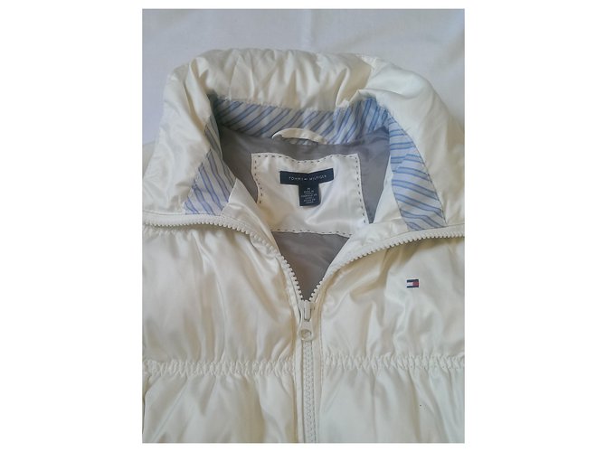 Tommy Hilfiger Daunenjacke Eggshell Aus weiß - Ansicht 6