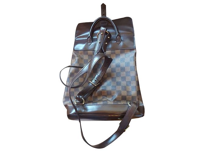 Louis Vuitton backpack soho checkered ebony - view 2