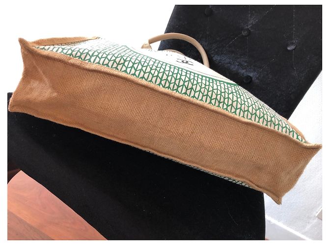 Chanel Handtaschen Schwarz Grün Roh - Ansicht 13