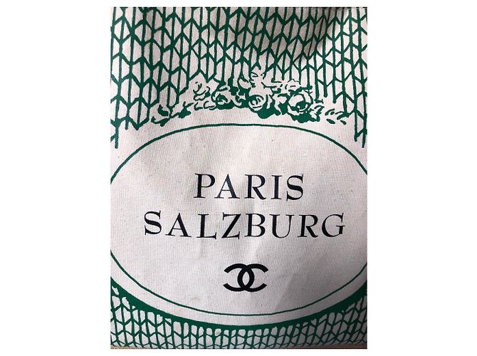 Chanel Handtaschen Schwarz Grün Roh - Ansicht 9