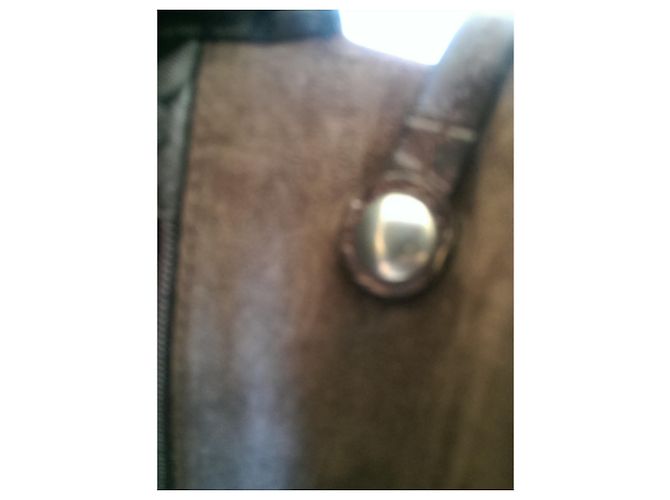 Furla Mini Schultertasche oder Clutch aus Leder Braun - Ansicht 5