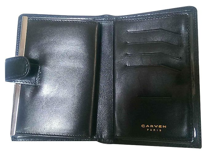 Cartera Carven de piel de becerro negra Negro - vista 2