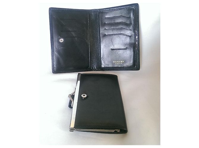 Cartera Carven de piel de becerro negra Negro - vista 3