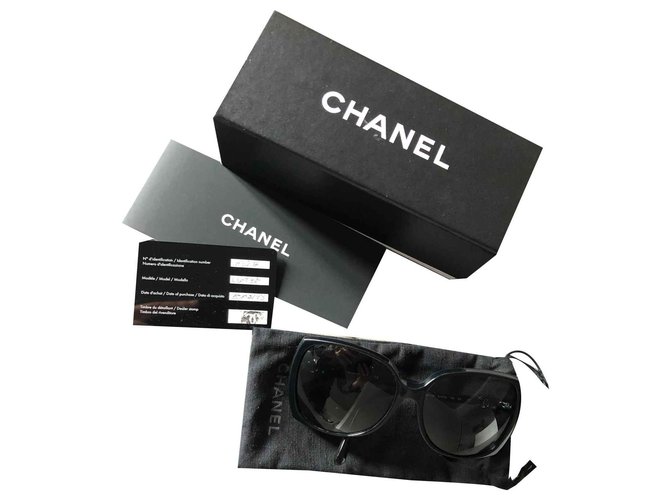 Chanel Gafas de sol Negro - vista 2