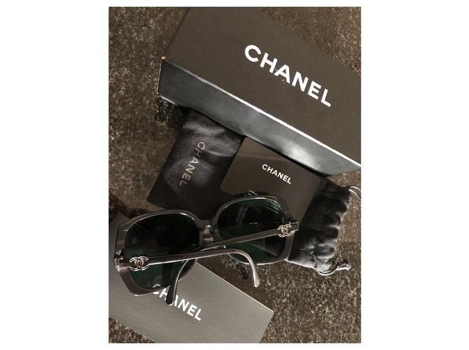 Chanel Gafas de sol Negro - vista 4