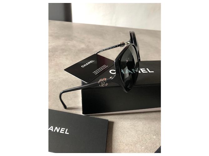 Chanel Gafas de sol Negro - vista 5
