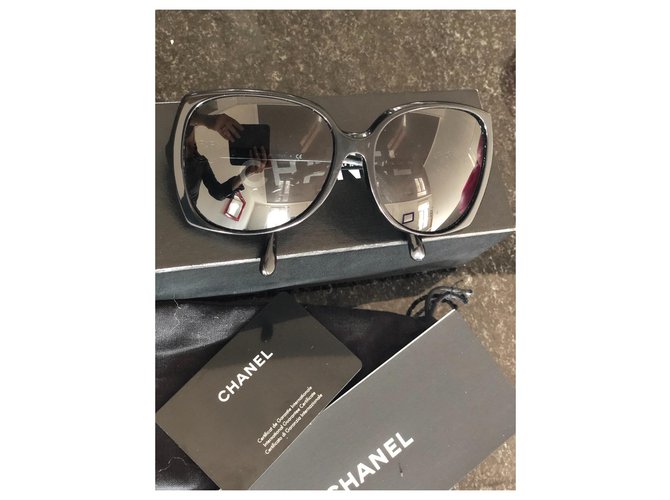 Chanel Gafas de sol Negro - vista 7