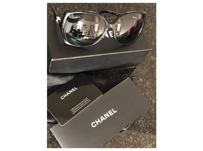 Chanel Gafas de sol Negro - vista 8