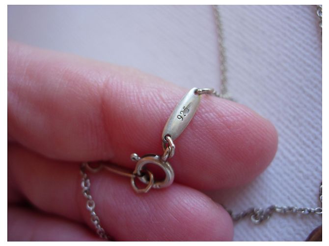 Tiffany & Co Pendente Open Heart di Elsa Peretti in argento e oro D'oro - vista 4