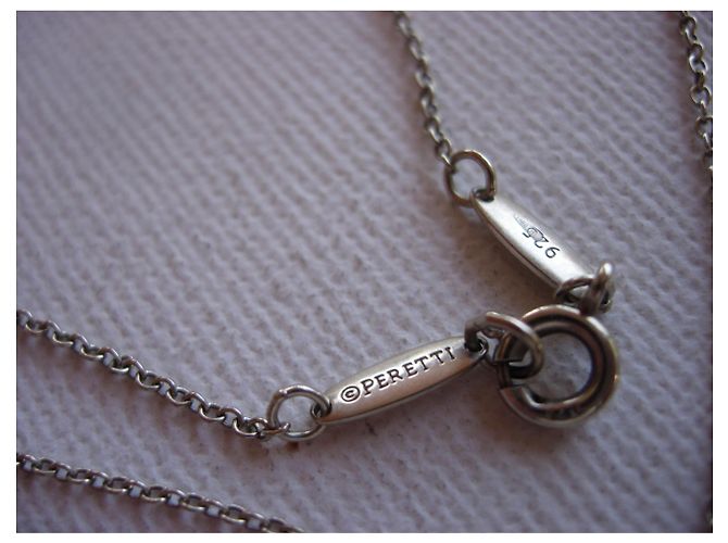 Tiffany & Co Pendente Open Heart di Elsa Peretti in argento e oro D'oro - vista 6