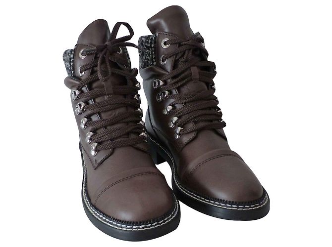 Chanel Botines Castaño - vista 2