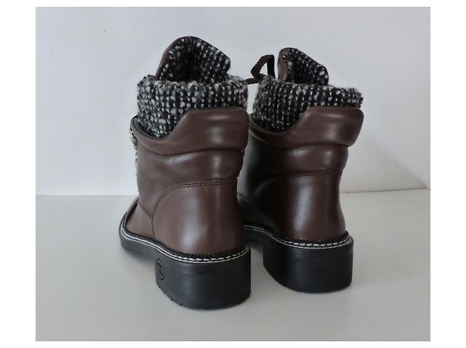 Chanel Botines Castaño - vista 3