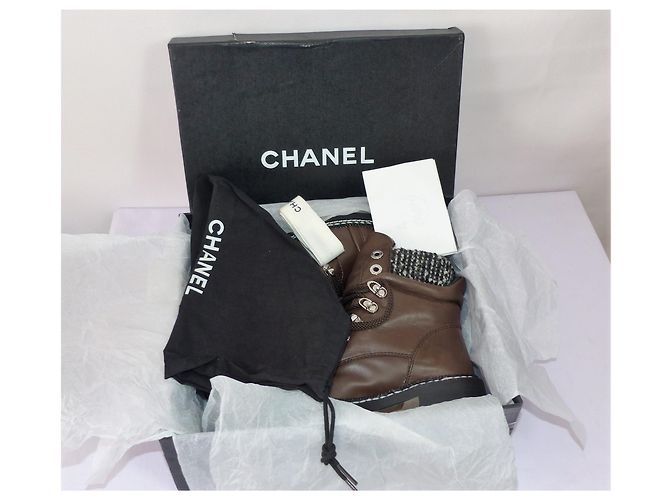 Chanel Botines Castaño - vista 6