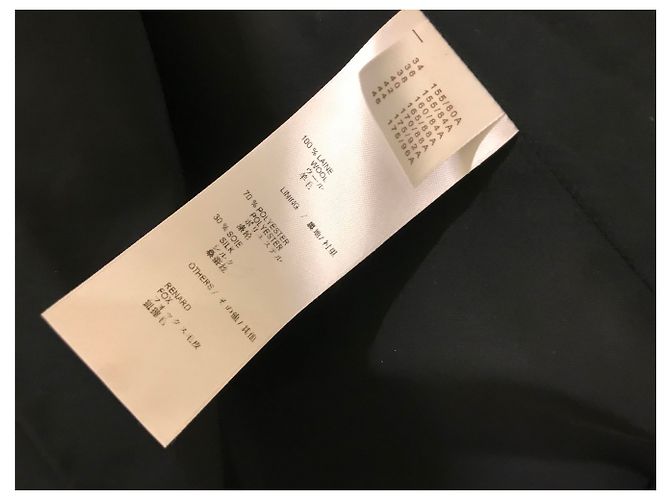 Louis Vuitton Abrigo de lana blanco de piel de zorro capelet Gris - vista 10