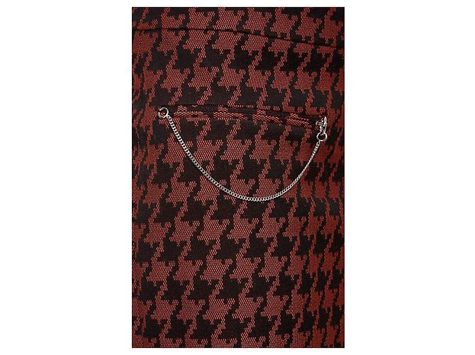 Stella Mc Cartney Mini falda polla pies Negro Roja - vista 7