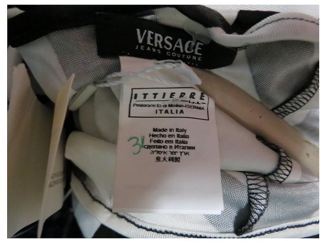 Gonna VERSACE26/40 è 38 nuova etichetta 100% viscosa Multicolore - vista 3