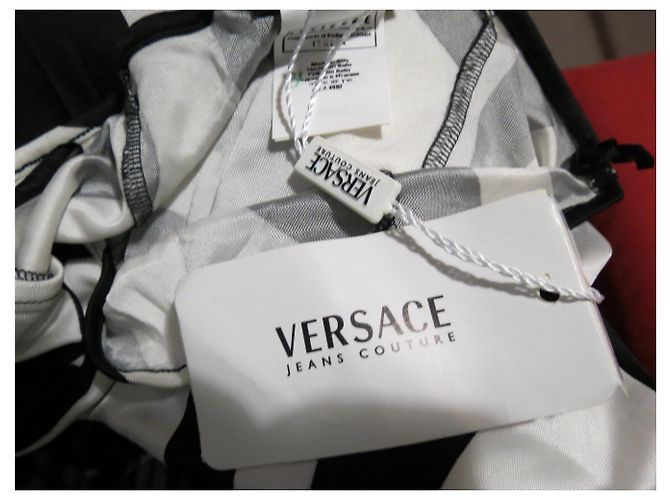 Gonna VERSACE26/40 è 38 nuova etichetta 100% viscosa Multicolore - vista 5