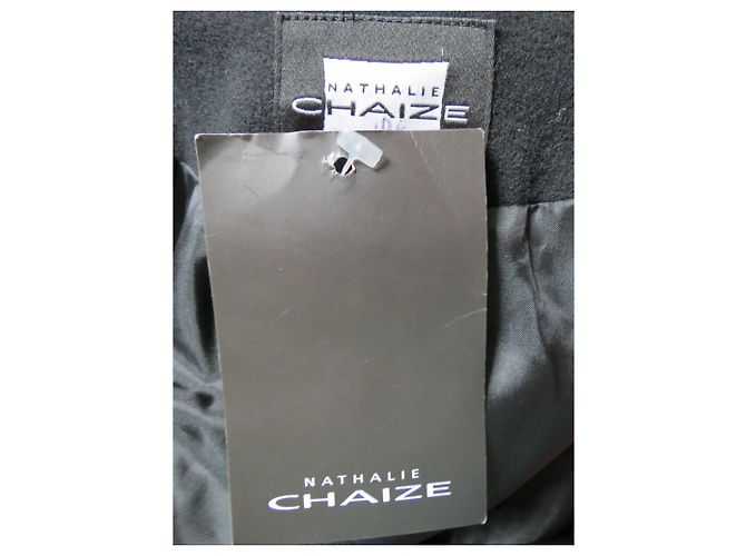 Autre Marque Cappotto Nathalie Chaize 40 - 42 nuova etichetta Nero - vista 3