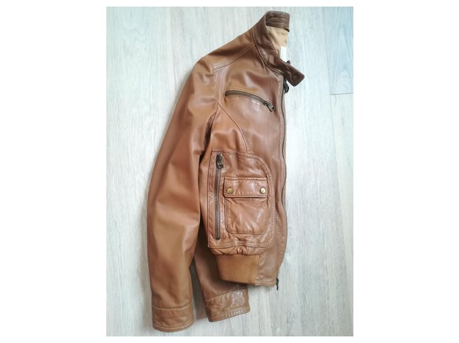 Henry Cotton's Jaket Coñac - vista 3