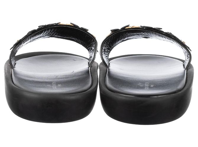Louis Vuitton Sandali "Sunbath Flat Mule", taille 39, Nuova Condizione! Nero - vista 4