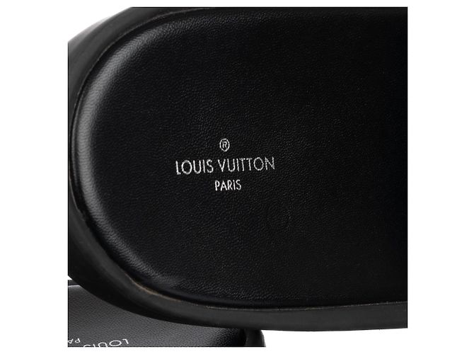 Louis Vuitton Sandali "Sunbath Flat Mule", taille 39, Nuova Condizione! Nero - vista 8