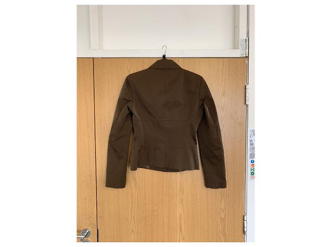 Chaqueta Blazer Hugo Boss Khaki de Algodón Caqui - vista 5