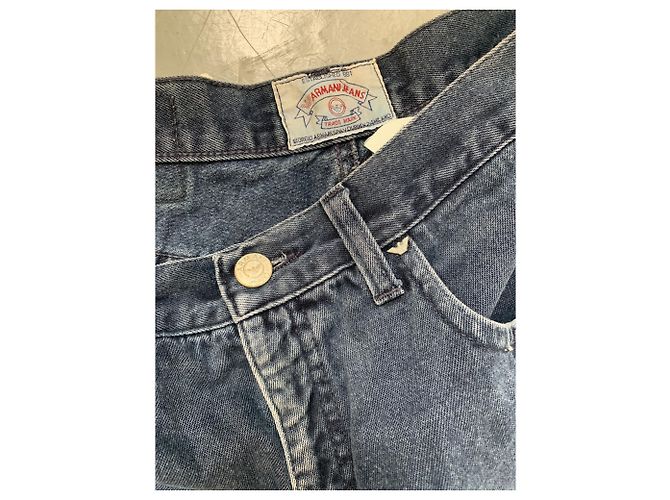 Vaqueros Giorgio Armani en denim azul - vista 4