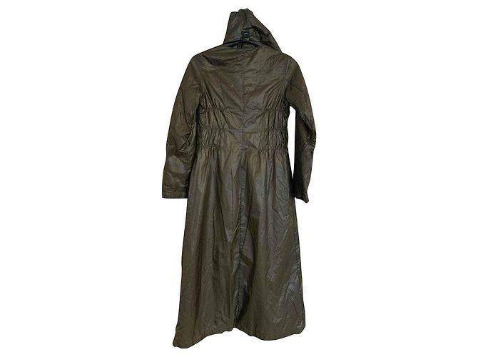 Chaqueta impermeable Diesel Khaki Talla M Caqui - vista 2
