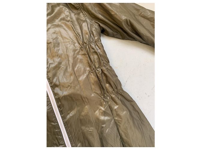 Chaqueta impermeable Diesel Khaki Talla M Caqui - vista 3