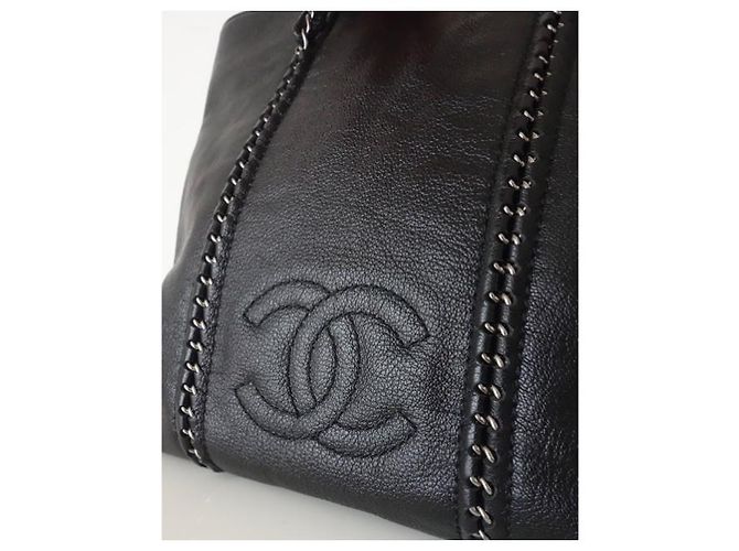 Chanel Bolsa de compras mediana Negro - vista 2