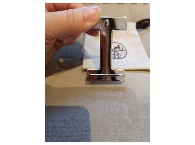 Hermès Gürtelschnalle Schwarz - Ansicht 2