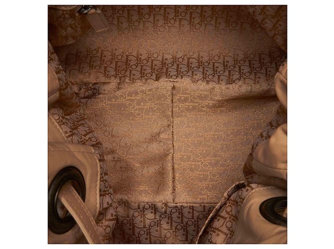 Dior Brown - Nylon - Cannage - Beuteltasche - Ansicht 5