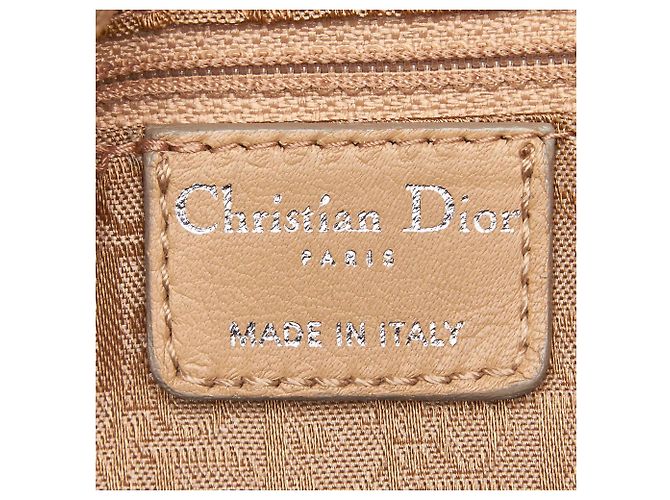 Dior Brown - Nylon - Cannage - Beuteltasche - Ansicht 6